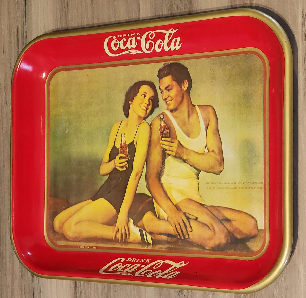 Coca-Cola Trays Collection x 5