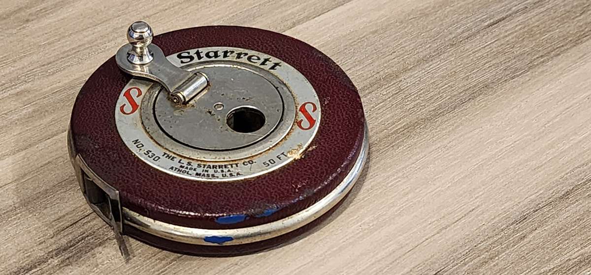 Starrett Tape Measure 50FT | Vintage