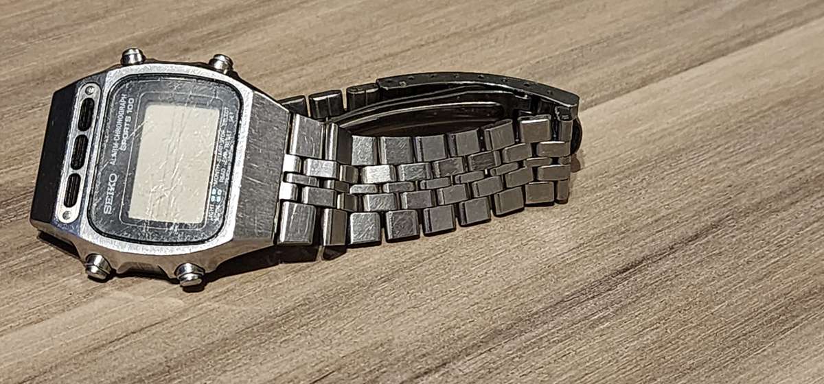 SEIKO A359-5040 | Sports 100 | Digital Chronograph | Vintage
