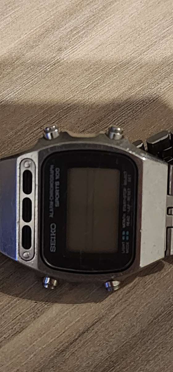 SEIKO A359-5040 | Sports 100 | Digital Chronograph | Vintage