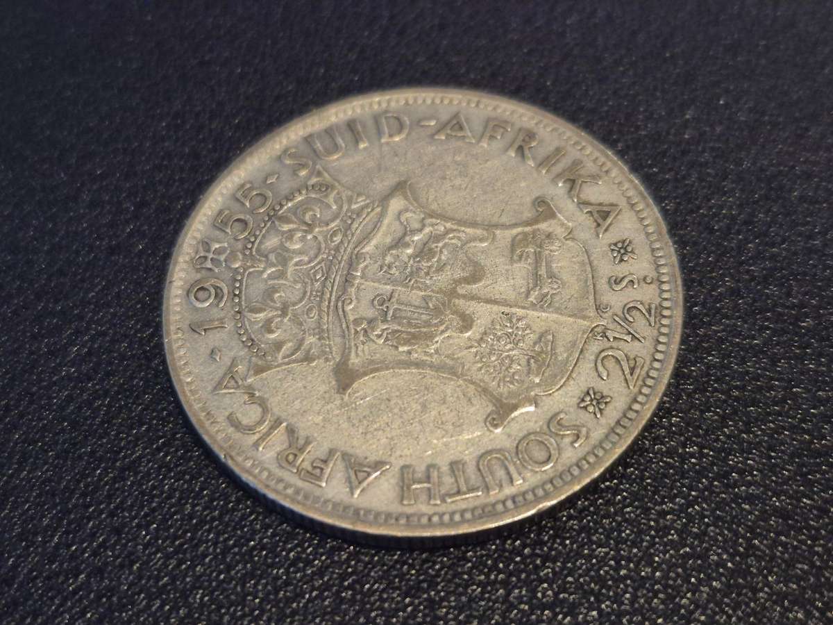 1955 Two and a Half Shillings