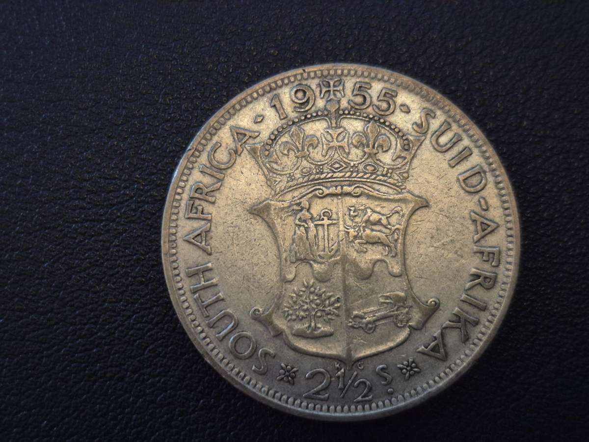 1955 Two and a Half Shillings
