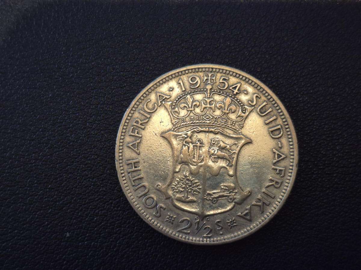 1954 Two and a Half Shillings