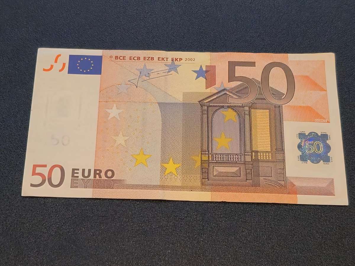 50 Euro 2002 Series Bank Note