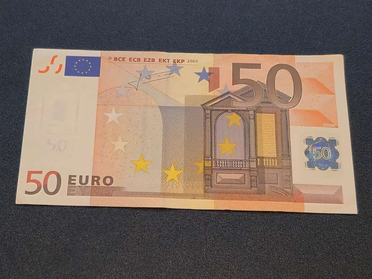 50 Euro 2002 Series Bank Note