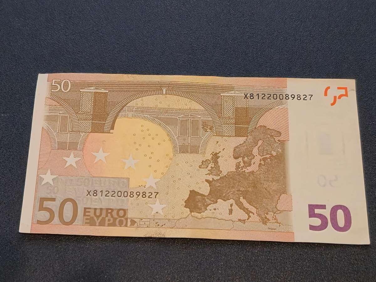 50 Euro 2002 Series Bank Note