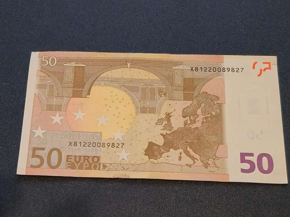 50 Euro 2002 Series Bank Note