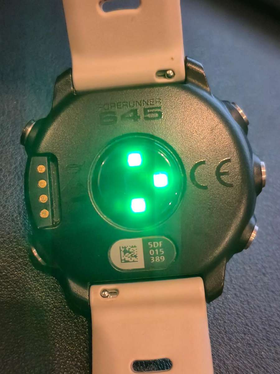 Garmin Forerunner® 645  With Sandstone Coloured Band