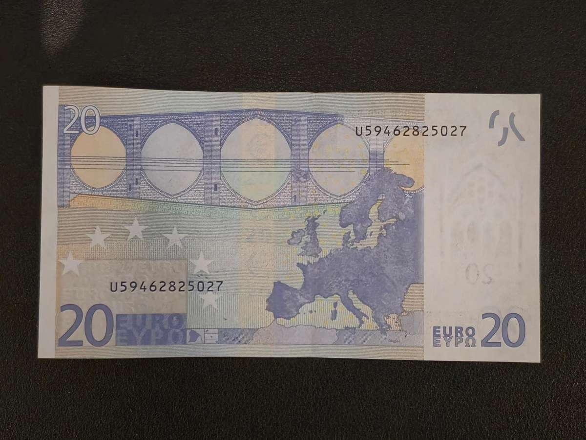 Euro 2002 Series Bank Note Collection * 5, 10, 20 & 50