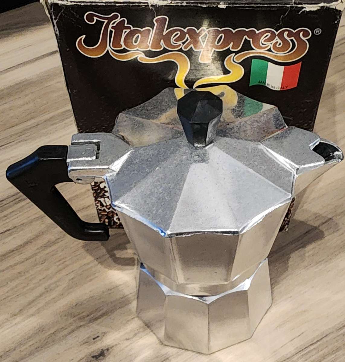 Pezzetti Italexpress Aluminium Moka Pot 3 Cup