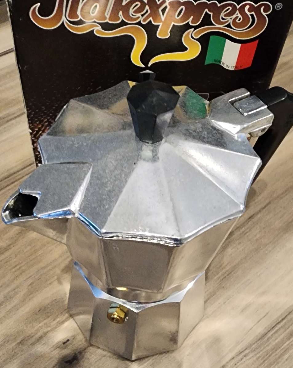 Pezzetti Italexpress Aluminium Moka Pot 3 Cup
