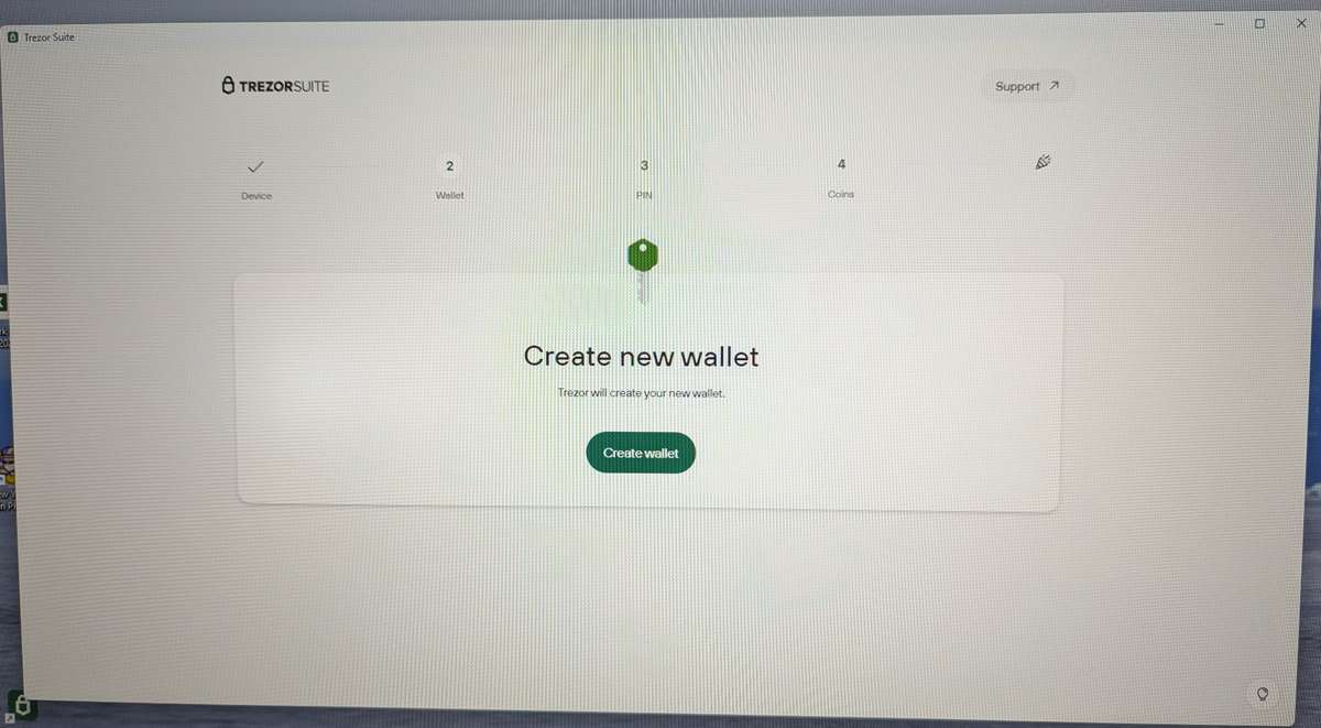 TREZOR Model One Cryptocurrency Hardware Wallet - Black & White (2 x wallets)
