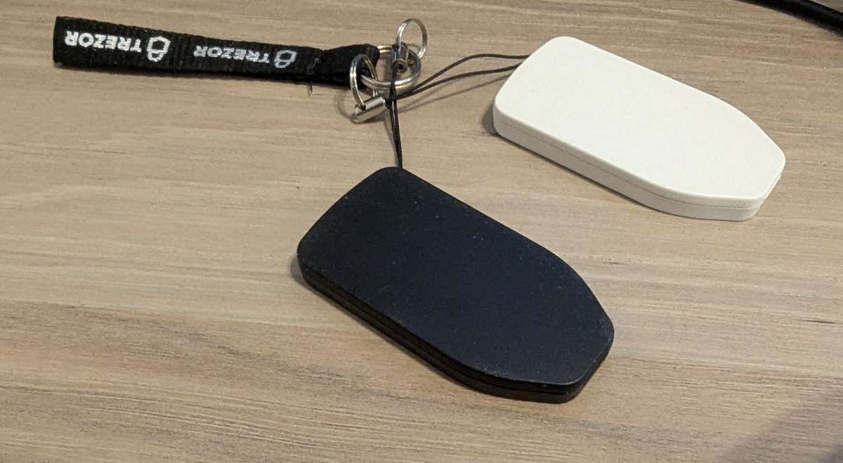 TREZOR Model One Cryptocurrency Hardware Wallet - Black & White (2 x wallets)