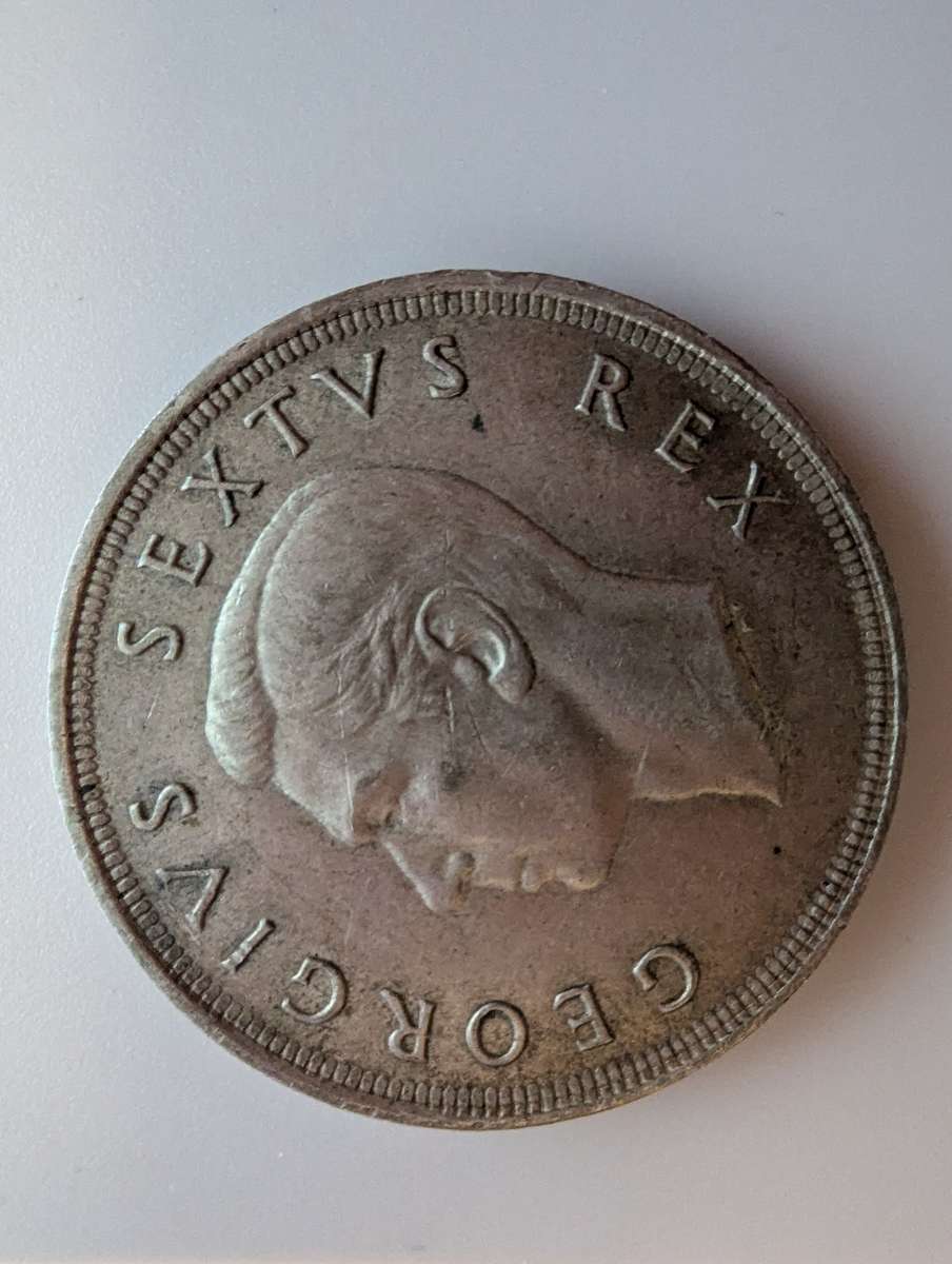 1951 Five Shillings (Union of SA)