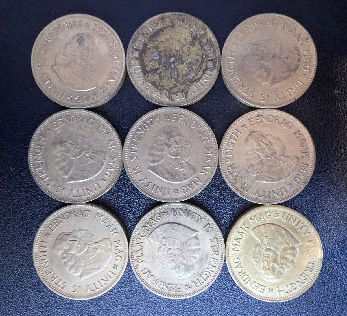 1961 One Cent Coins ( Lot of 9 )