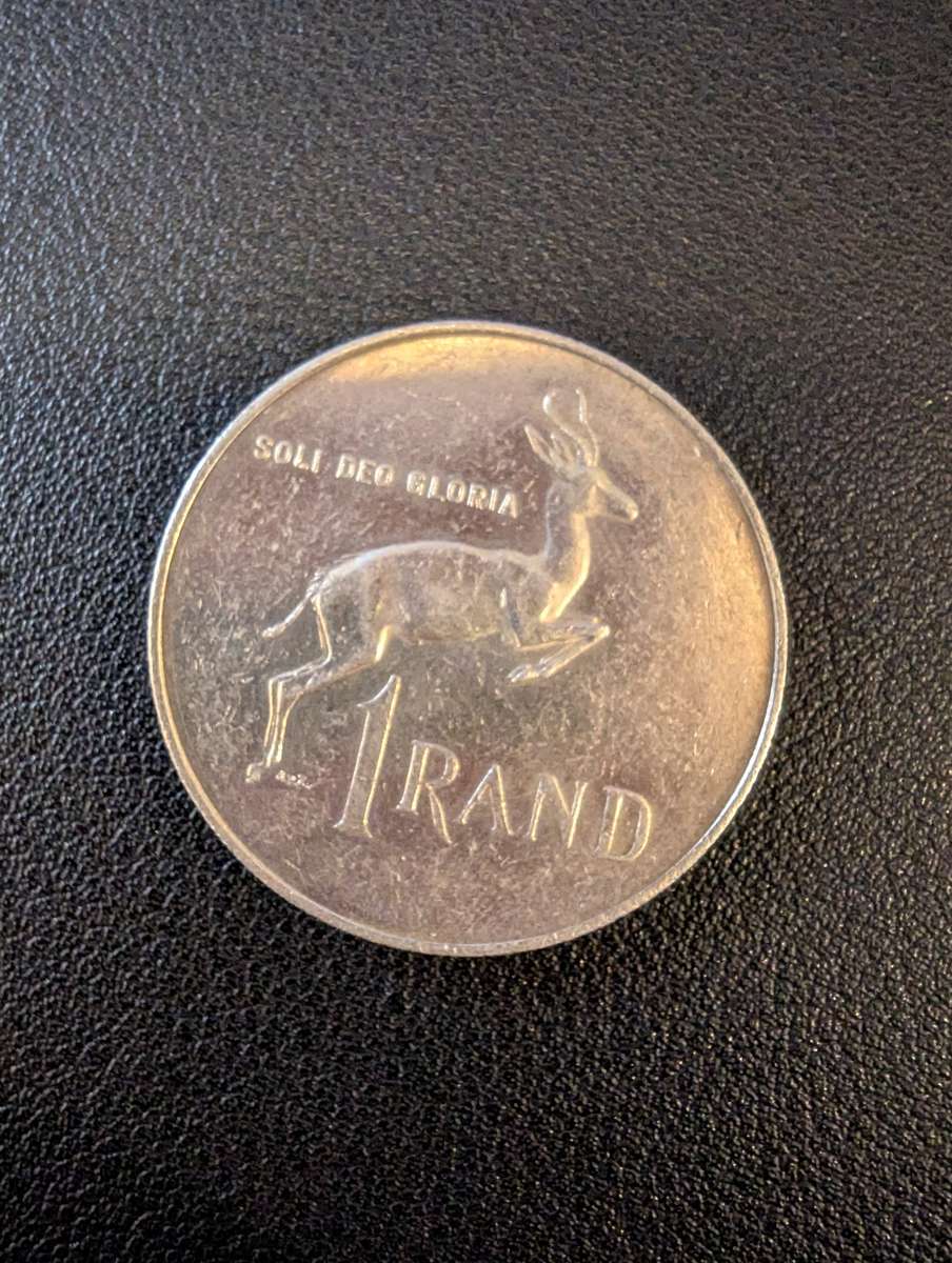 1967 One Rand - Afrikaans - 800 Silver