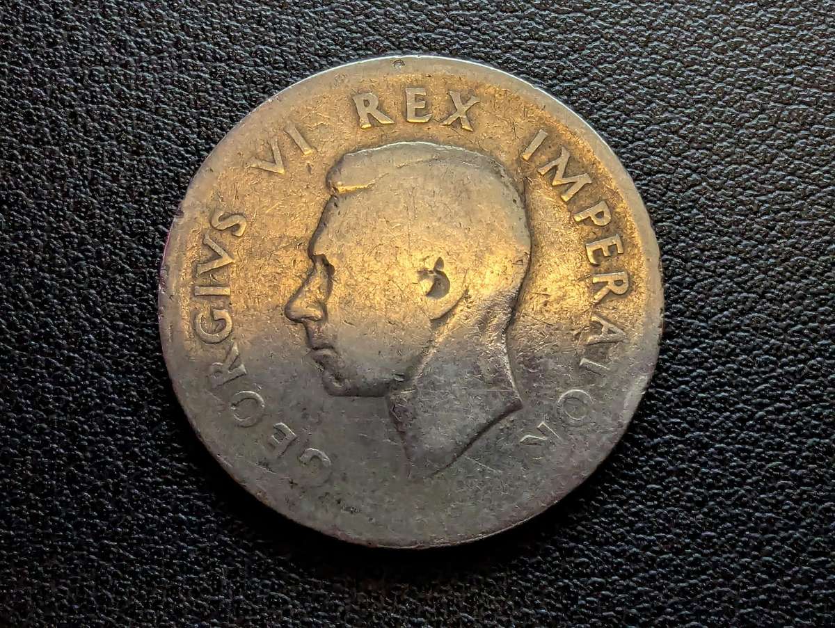 1942 Two Shillings 80% Silver