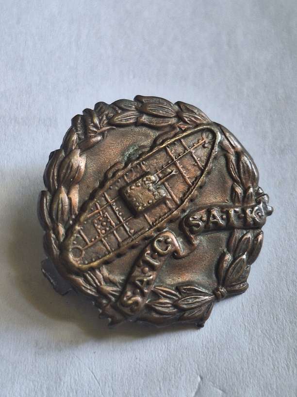 SA Tank corps badge