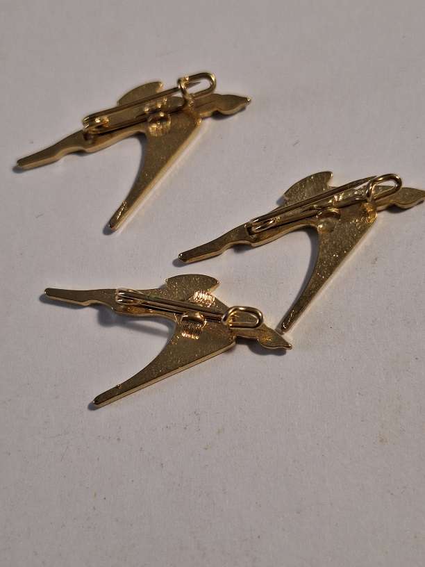 3 x Vintage SAA badges