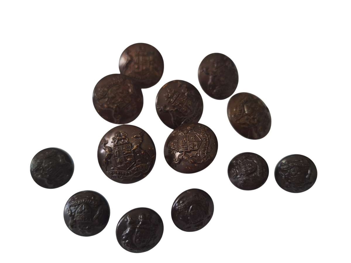 SADF military buttons, 2 sizes