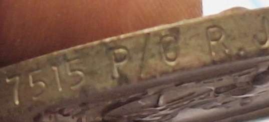 Rhodesia Genereal service medal 7515 P/O R J Hay