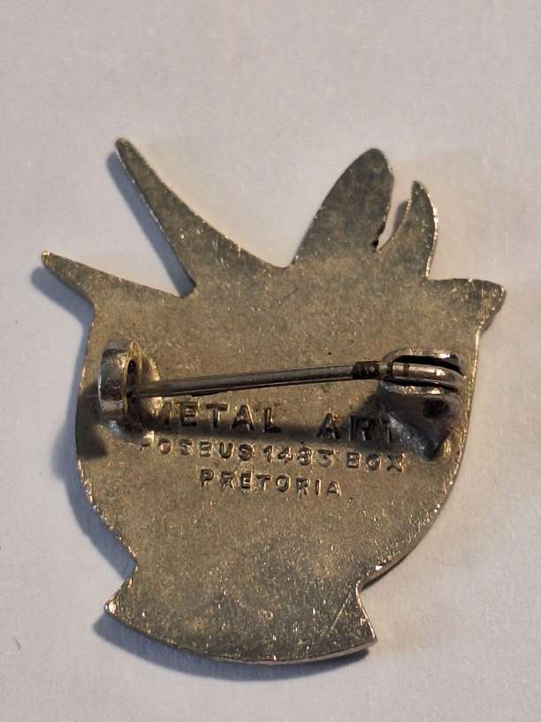 SAWBT 1960Durban player badge