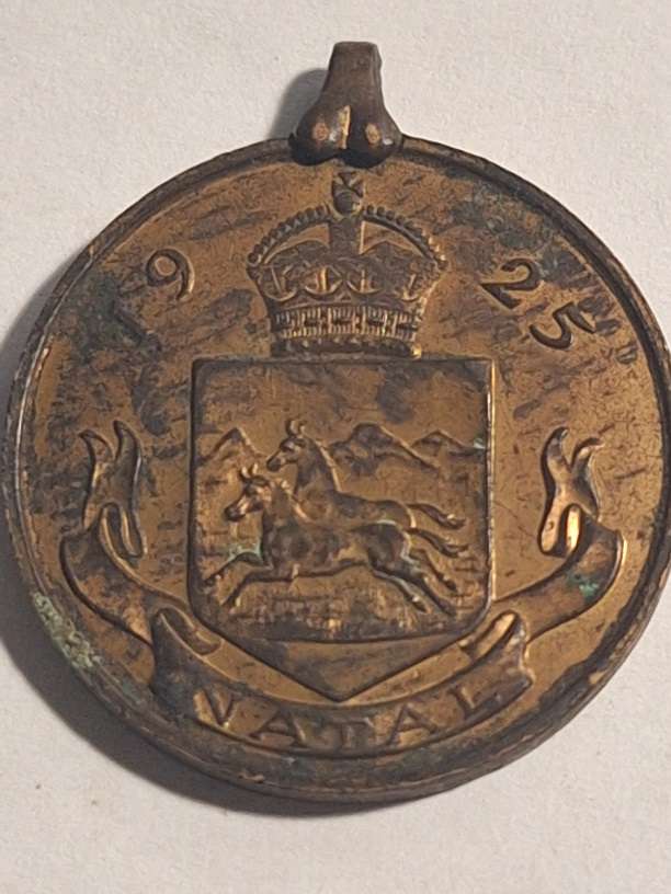 Antique 1925 Prince Edward Royal Visit - Natal Medal