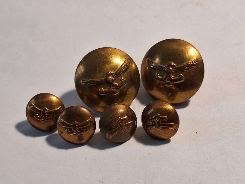 SA Airforce Officers Buttons