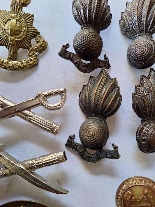 Large selection of Military badges
