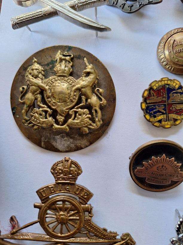 Large selection of Military badges