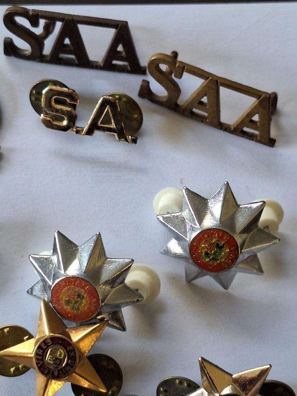 Large selection of Military badges