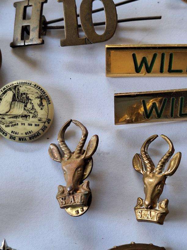 Large selection of Military badges