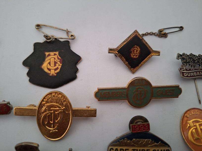 Vintage Horse Racing Turf clubs badges