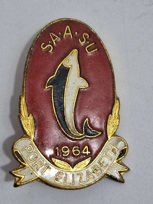 Vintage SAASU Port Elizabeth badge