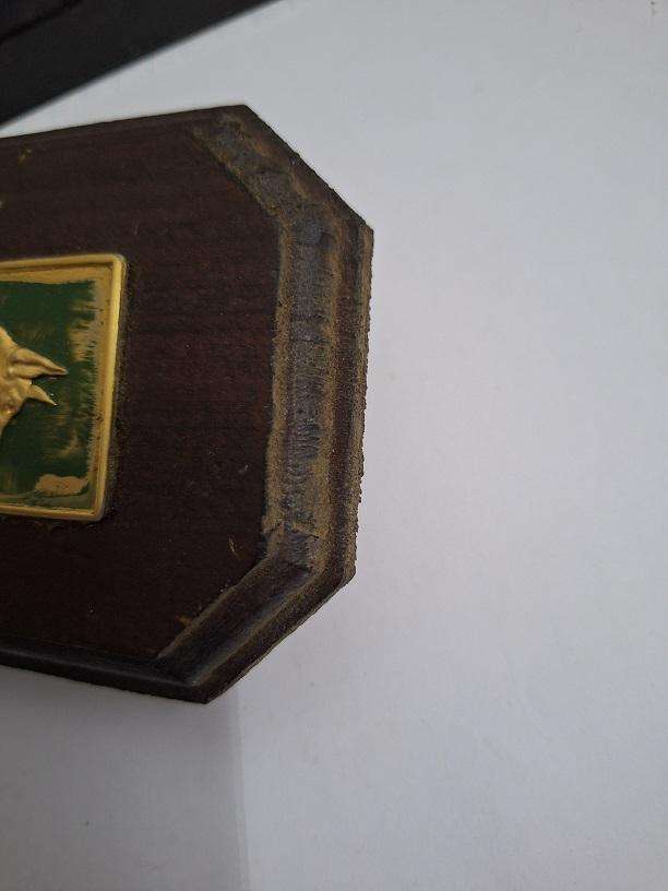 SA Prison service dog handler plaque