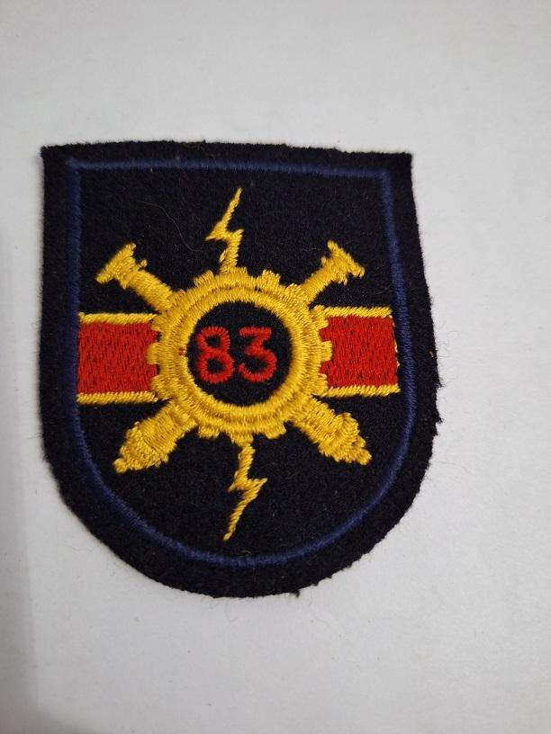 SADF 83 Technical stores depot patch badge