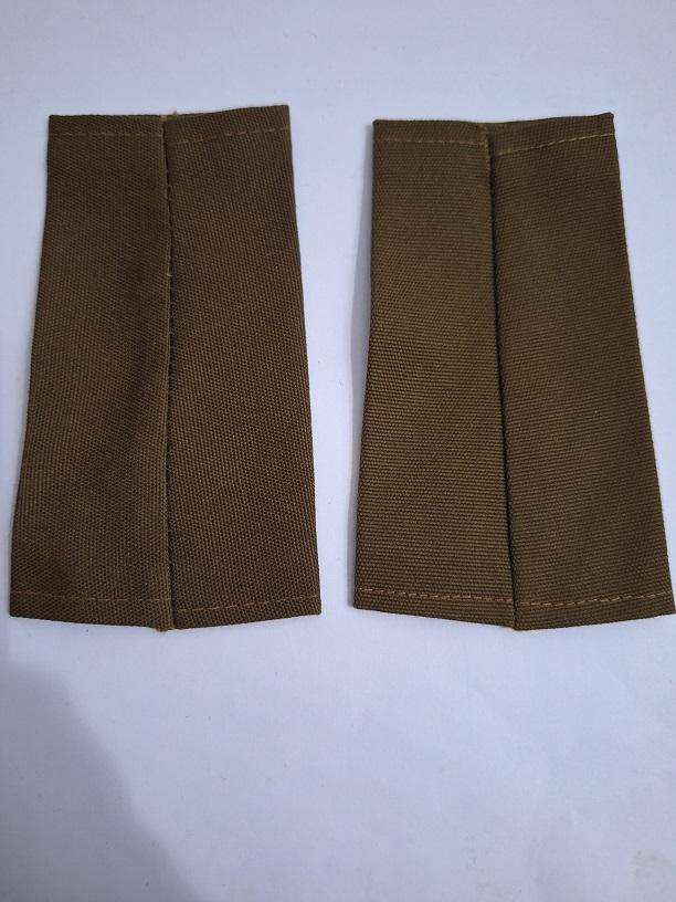 SADF second lieutenant slip on epaulettes