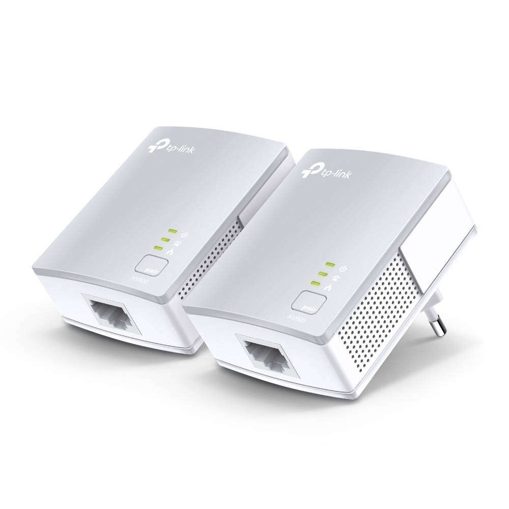 TP-Link PA4010KIT 600Mbps Powerline Extender (2 Pack)