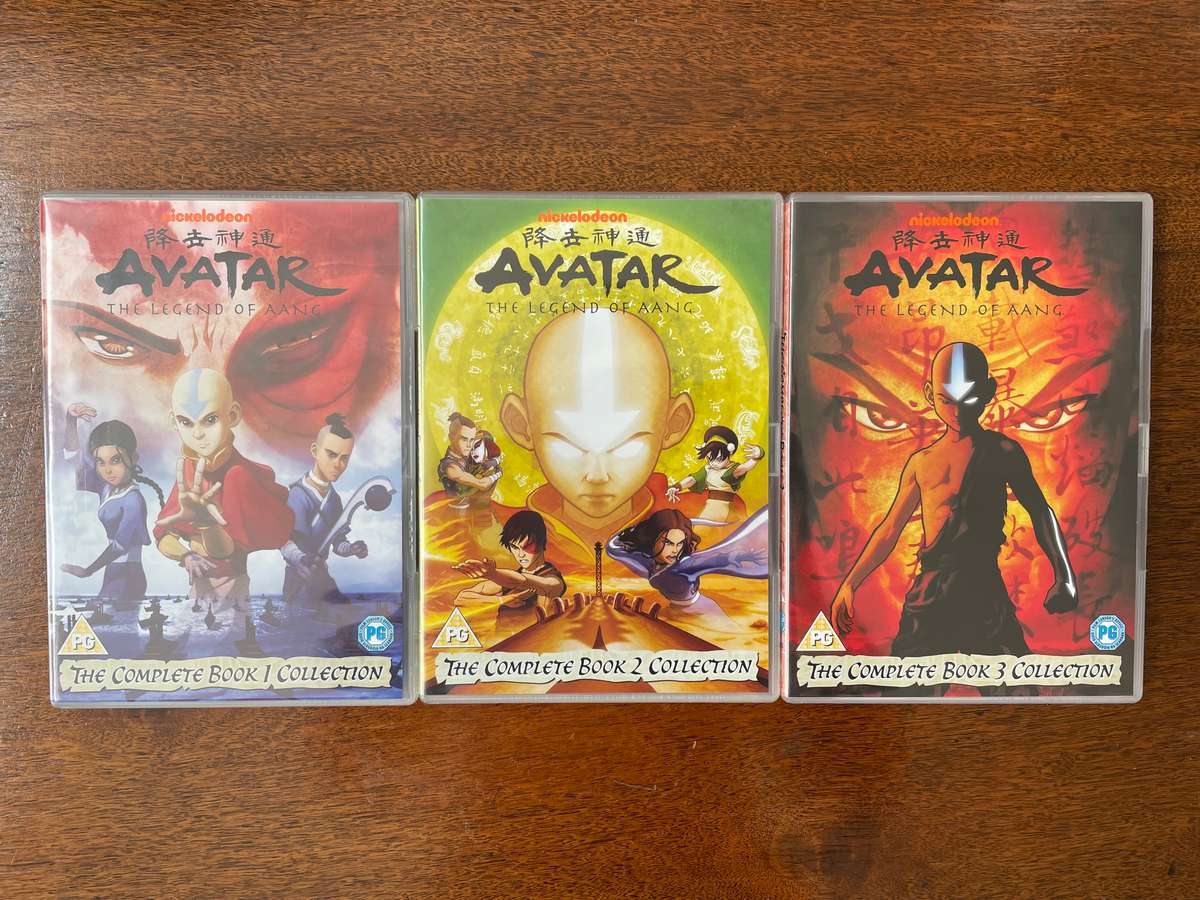 Avatar: The Last Airbender - The Complete 3 Book Collection (DVD)
