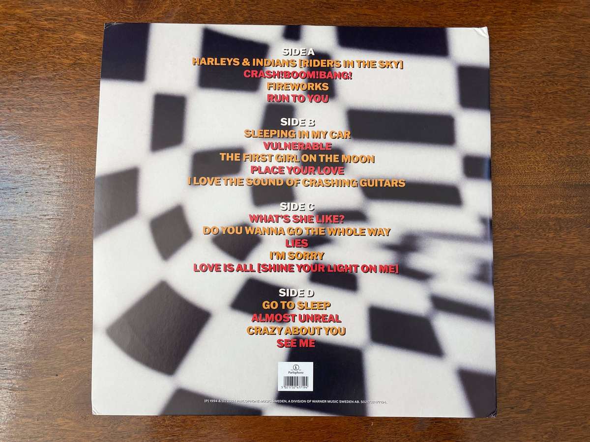 ROXETTE - CRASH! BOOM! BANG! 30th Anniversary Limited 140 gram White Colored Vinyl