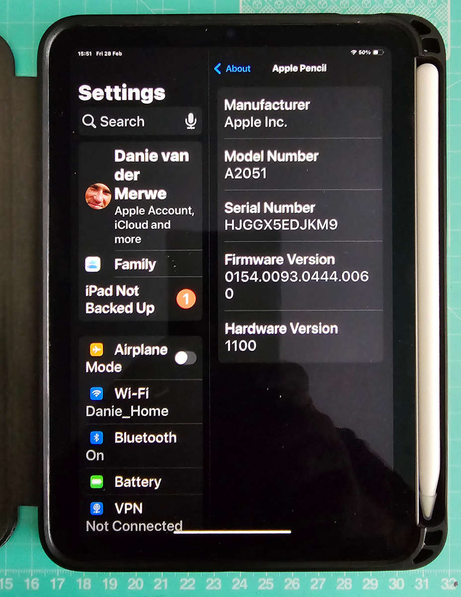 Apple iPad Mini 6th Gen 8.3-inch Tablet 2021 | MK7M3HC/A | 64GB ROM Wi-Fi | with 2nd Gen Pencil