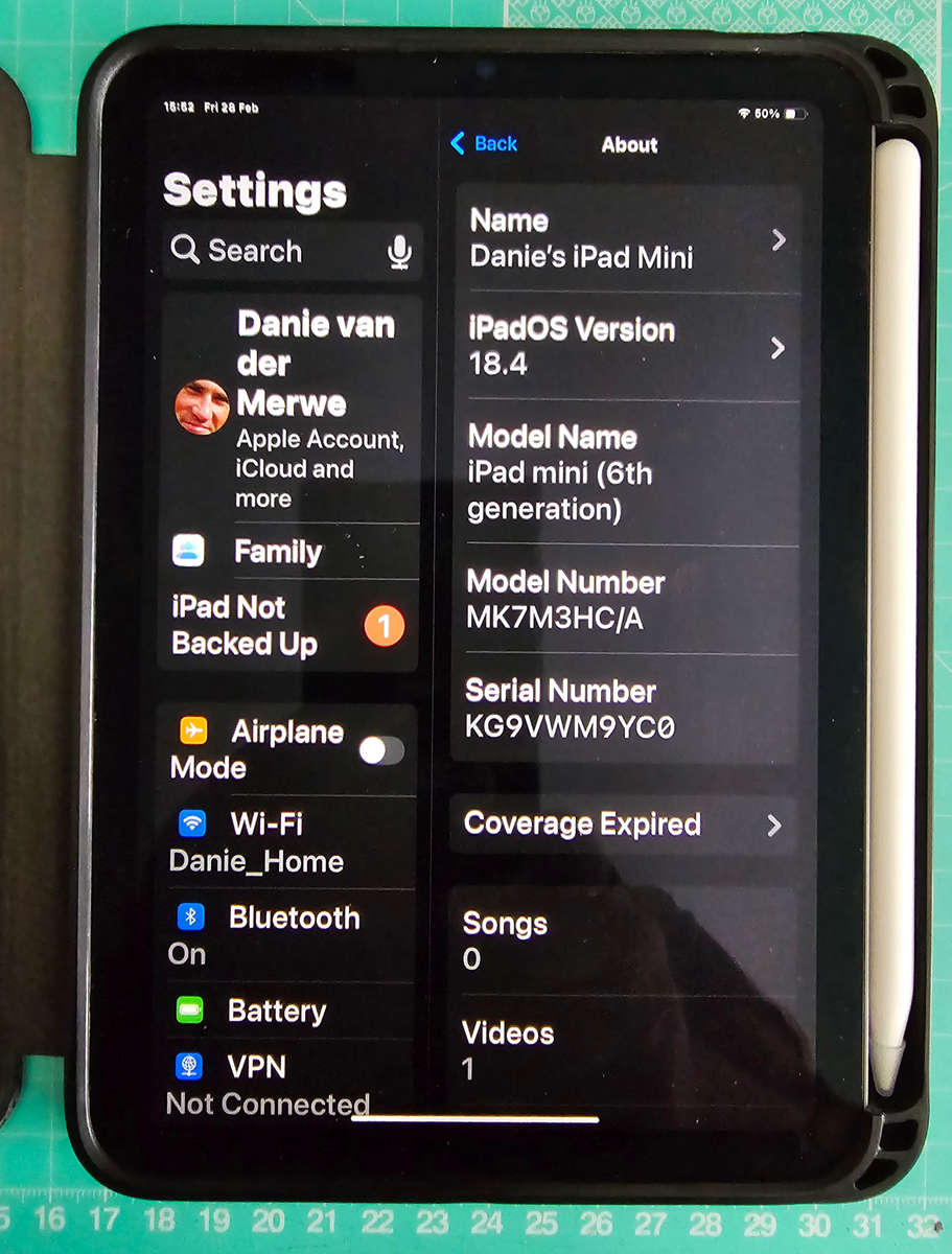 Apple iPad Mini 6th Gen 8.3-inch Tablet 2021 | MK7M3HC/A | 64GB ROM Wi-Fi | with 2nd Gen Pencil