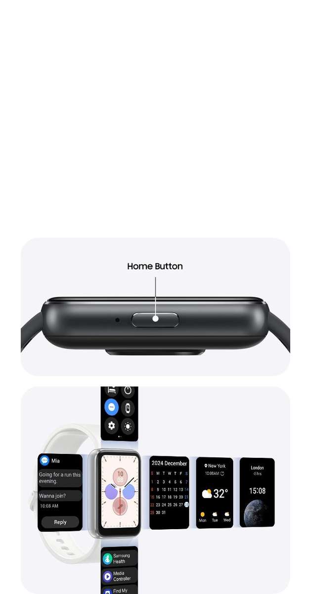 Samsung Galaxy Fit 3 smart watch fitness tracker