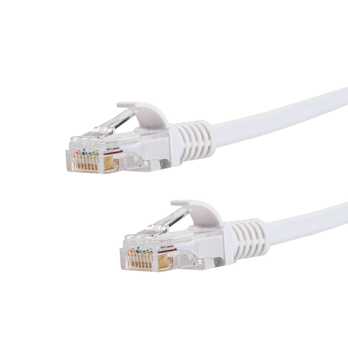 Gizzu Cat6 UTP Fly Lead Ethernet Network Cable 50cm  White