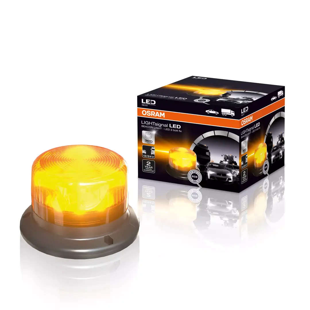 LIGHTsignal LED Beacon Light 12/24V (Amber)