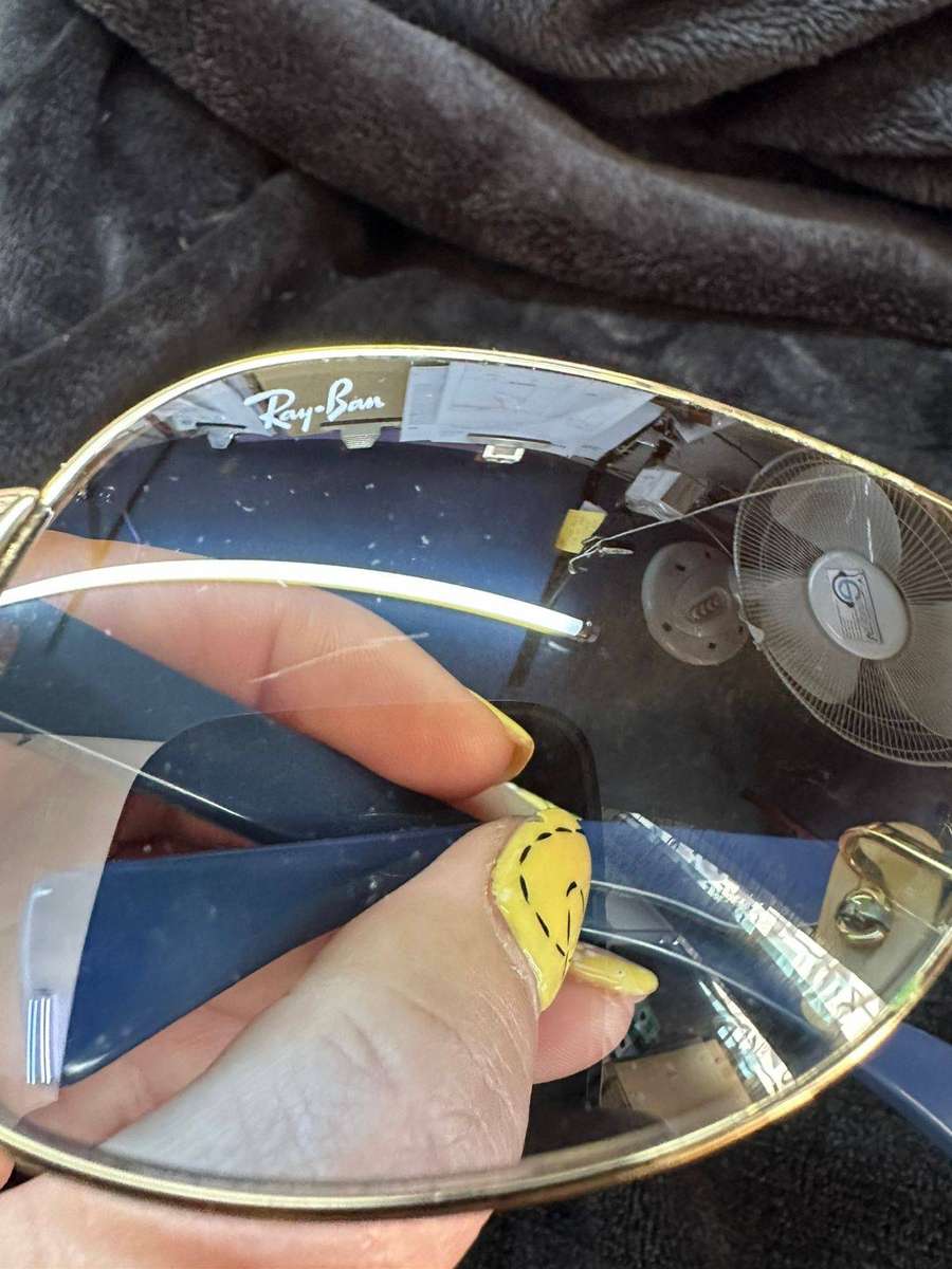 Authentic Ray-Ban RB3471 Youngster Shield Wrap Sunglasses + Original Case