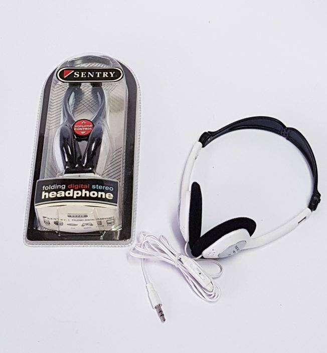 SENTRY FOLDING STEREO HEADPHONES
