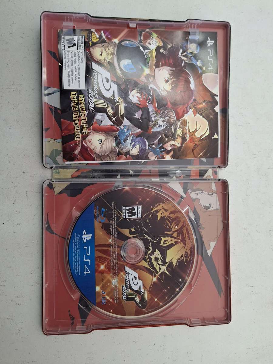 Persona 5 Royal (Steelbook Edition) PS4 Game