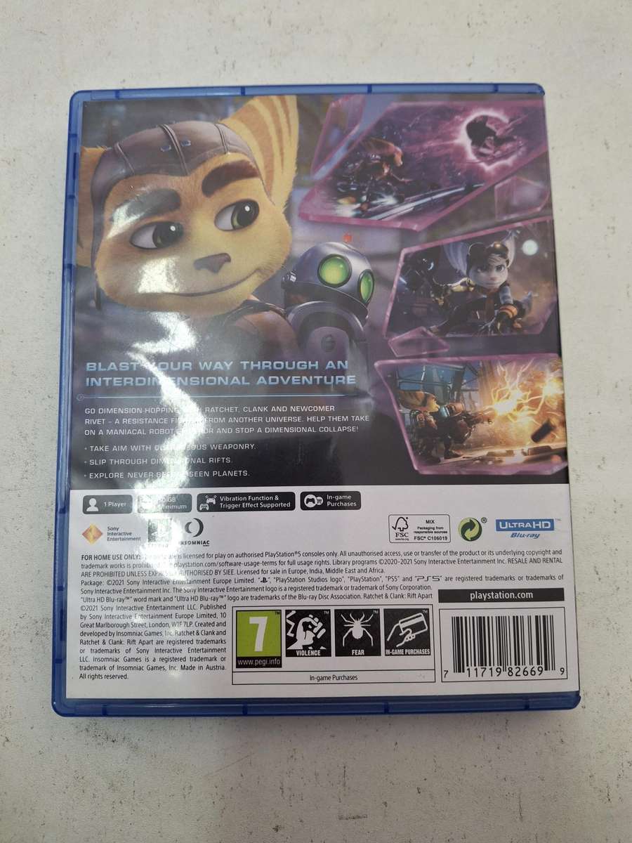 RATCHET & CLANK RIFT APART PS5 GAME