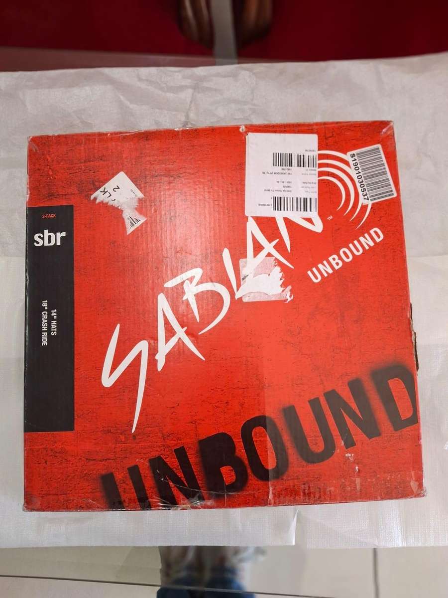SABIAN SBR 5002 CYMBAL SET 14" HI-HAT & 18" CRASH